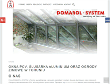 Tablet Screenshot of domarol.pl